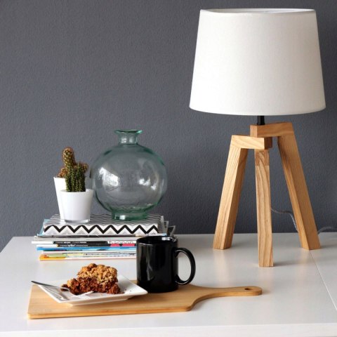 Sabi Lampka Nocna Mexlite 7662BE DREWNO BIAŁA Sabi Lampka Nocna Mexlite 7662BE DREWNO BIAŁA