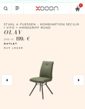 Komplet 4 krzeseł Xooon Olav Komplet 4 krzeseł Xooon Olav