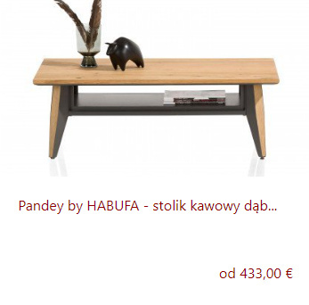Stolik kawowy Habufa Pandey Stolik kawowy Habufa Pandey