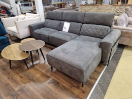 Sofa H&H Busan 250 x 180 cm z szezlongiem i elektroniczną funkcją relaksu