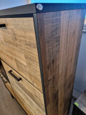 Wysoka komoda H&H Avalon/ Avalox driftwood DEFEKT