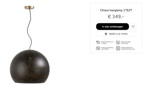 COCO MAISON Lampa wisząca Chiara COCO MAISON Lampa wisząca Chiara