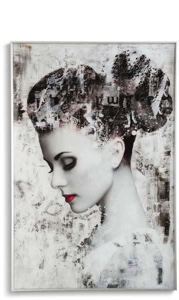 COCO MAISON Obraz Shy Lady 120x80cm COCO MAISON Obraz Shy Lady 120x80cm