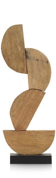 COCOmaison Figurka drewniana Stacked wys. 59cm