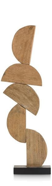 COCOmaison Figurka drewniana stacked wys. 77cm COCOmaison Figurka drewniana stacked wys. 77cm