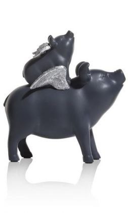 COCOmaison Figurka piggy family wys. 20cm COCOmaison Figurka piggy family wys. 20cm