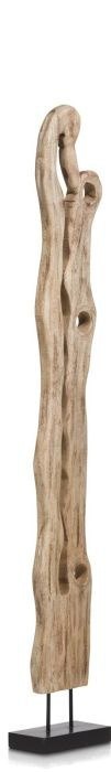 COCOmaison Figurka/Posąg drewniany mango Sai wys. 130 cm