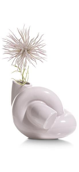 COCOmaison Wazon ceramiczny dip wys. 17 cm COCOmaison Wazon ceramiczny dip wys. 17 cm