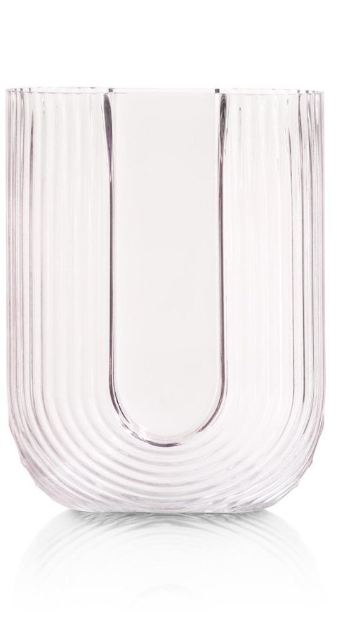 COCOmaison Wazon szklany Freddie wys. 30cm COCOmaison Wazon szklany Freddie wys. 30cm