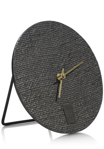 COCOmaison Zegar stołowy Stephane śr. 20 cm metalowy COCOmaison Zegar stołowy Stephane śr. 20 cm metalowy