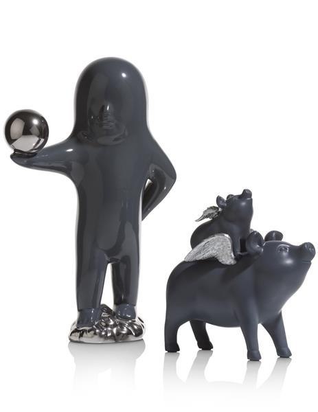 COCOmaison figurka/Posąg Księżyc w pełni full moon wys. 33 cm COCOmaison figurka/Posąg Księżyc w pełni full moon wys. 33 cm