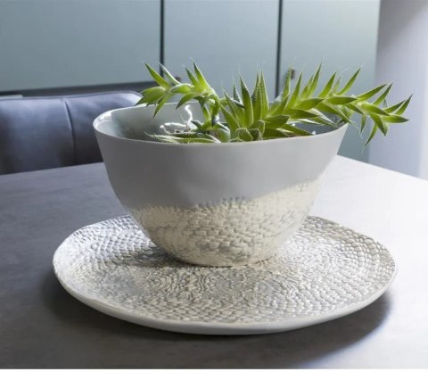 COCOmaison talerz dekoracyjny ceramiczna Luna D37cm COCOmaison talerz dekoracyjny ceramiczna Luna D37cm