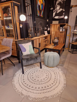 Dywan bawełniany ręcznie wykonany 150 cm