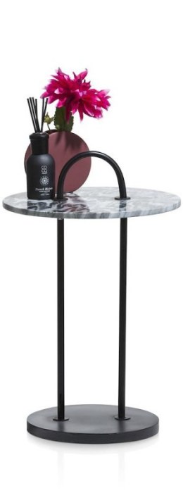 Stolik pomocniczy Coco Maison marmur Livius 51 cm