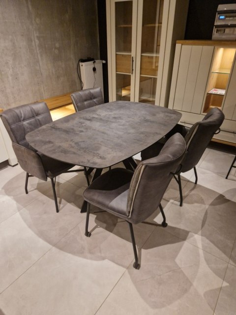 Stół Xooon Masura 150 x 105 cm antracyt Stół Xooon Masura 150 x 105 cm antracyt