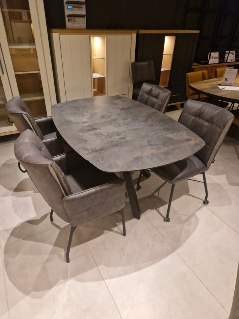 Stół Xooon Masura 150 x 105 cm antracyt Stół Xooon Masura 150 x 105 cm antracyt