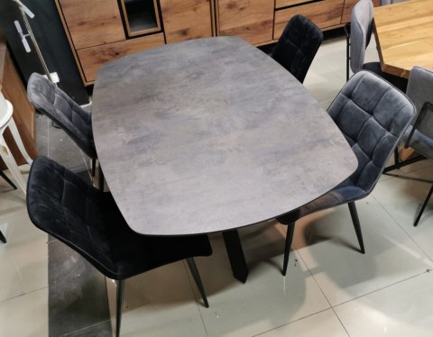Stół Xooon Masura 150 x 105 cm antracyt Stół Xooon Masura 150 x 105 cm antracyt