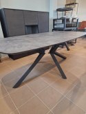 Stół Xooon Masura 200 x 105 cm owal antracyt