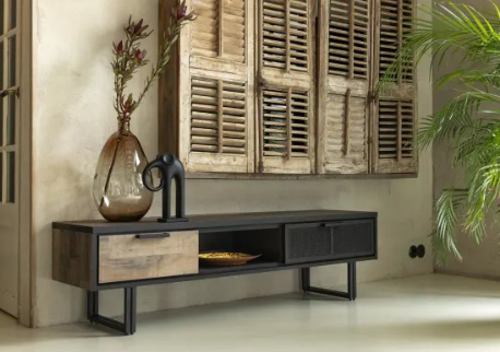 Szafka RTV 200 cm H&H Avalon/ Avalox driftwood Szafka RTV 200 cm H&H Avalon/ Avalox driftwood