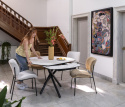 [na zamówienie] Stół Henders& Hazel Preston 120+ (2x 30) x 90 cm ceramika
