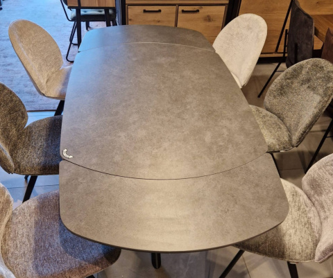 [na zamówienie] Stół Henders& Hazel Preston 120+ (2x 30) x 90 cm ceramika