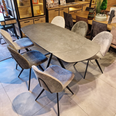 [na zamówienie] Stół Henders& Hazel Preston 120+ (2x 30) x 90 cm ceramika