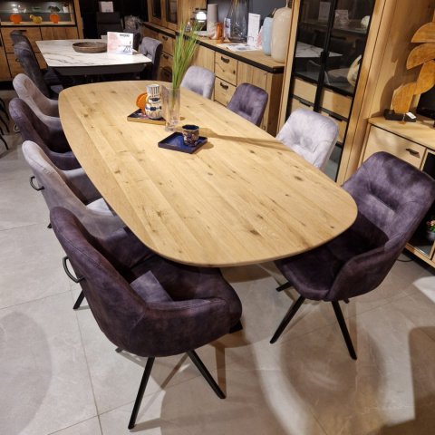 Stoł dębowy Xooon Odda 260x 110 cm natural Stoł dębowy Xooon Odda 260x 110 cm natural