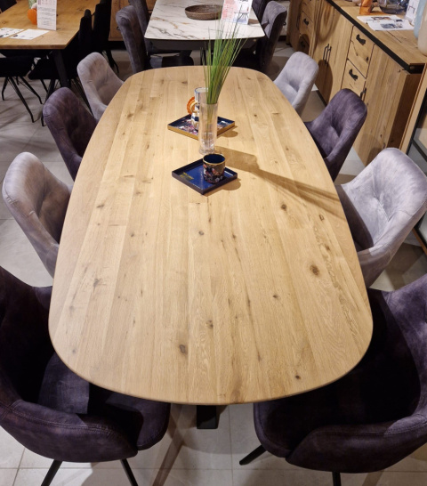Stoł dębowy Xooon Odda 260x 110 cm natural Stoł dębowy Xooon Odda 260x 110 cm natural