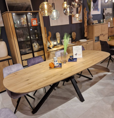 Stoł dębowy Xooon Odda 260x 110 cm natural Stoł dębowy Xooon Odda 260x 110 cm natural