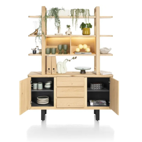 [na zamówienie] komoda z nadstawką 150 cm Homestead Henders& Hazel