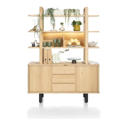 [na zamówienie] komoda z nadstawką 150 cm Homestead Henders& Hazel