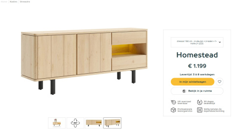 [na zamówienie] Komoda 190 cm Homestead Henders& Hazel