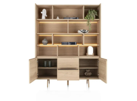 [na zamówienie] Komoda z nadstawką 160 cm Valgard Xooon