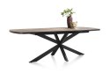 Stół H&H Avalox 190 + 60 x 110 cm centralna noga driftwood