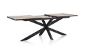 Stół H&H Avalox/ Avalon 160 + 50 x 98 cm driftwood centralna noga