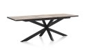 Stół H&H Avalox/ Avalon 160 + 50 x 98 cm driftwood centralna noga