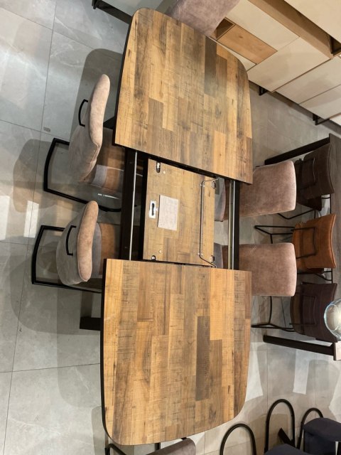 Stół rozkładany H&H Avalox/ Avalon 190 + 60 x 110 cm driftwood nogi V/X/4 Stół rozkładany H&H Avalox/ Avalon 190 + 60 x 110 cm driftwood nogi V/X/4