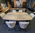 Stół rozkładany H&H Avalox/ Avalon 190 + 60 x 110 cm driftwood nogi V/X/4