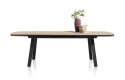 Stół rozkładany H&H Avalox/ Avalon 190 + 60 x 110 cm vintage oak nogi V/X/4