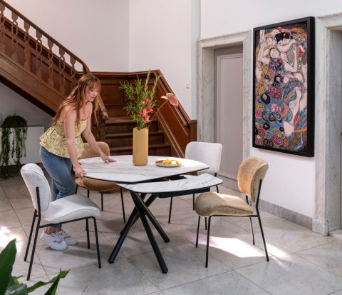 [na zamówienie] Krzesło Julia Henders& Hazel niebieskie