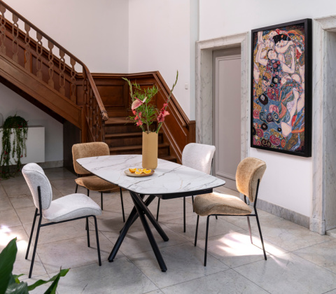 [na zamówienie] Krzesło Julia Henders& Hazel brzoskwinia