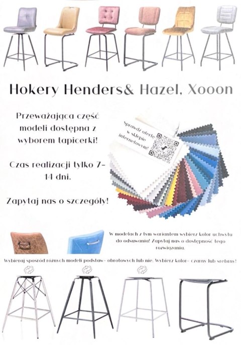 Hoker Henders& Hazel Manou zielony obrotowy Hoker Henders& Hazel Manou zielony obrotowy
