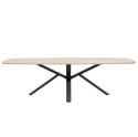 (K, od ręki) Stół Xooon Arvada 250 x 110 cm Oval lity dąb