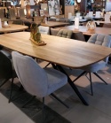 (R, od ręki) Stół Xooon Arvada 250 x 110 cm Oval lity dąb