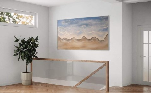 "Muriel" 80 x 150 cm. Obraz akrylowy z elementami 3d. [K/wyprzedaz50%]