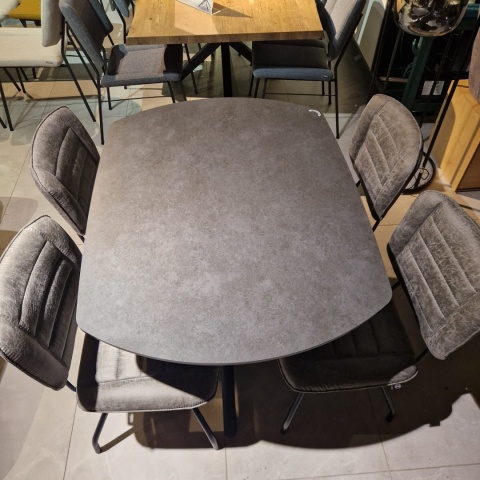 [na zmówienie] Stół Henders& Hazel Preston 120+ (2x 30) x 90 cm ceramika