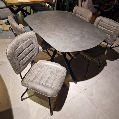 [na zmówienie] Stół Henders& Hazel Preston 120+ (2x 30) x 90 cm ceramika