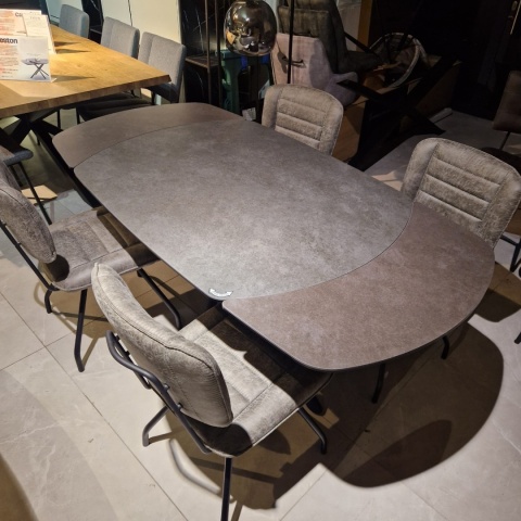 [na zmówienie] Stół Henders& Hazel Preston 120+ (2x 30) x 90 cm ceramika