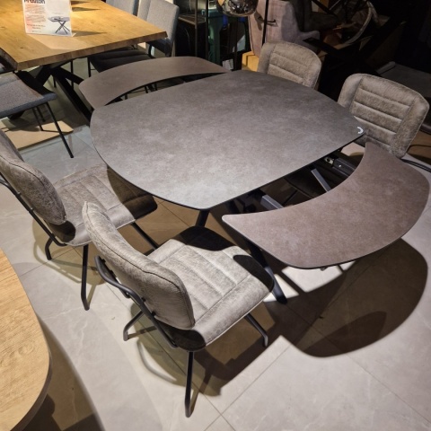 [na zmówienie] Stół Henders& Hazel Preston 120+ (2x 30) x 90 cm ceramika