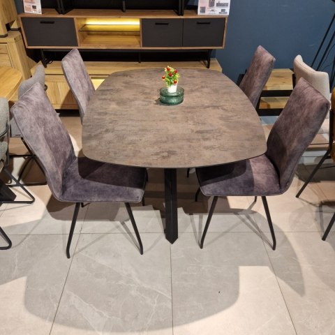 Zestaw stół MASURA Xooon 150 x 105 cm i 4 krzesła Monaco Zestaw stół MASURA Xooon 150 x 105 cm i 4 krzesła Monaco